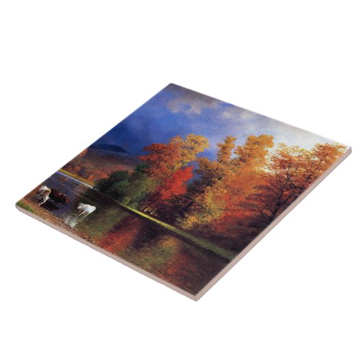 Bierstadt - Op de Saco, Tegeltje (Zijkant)