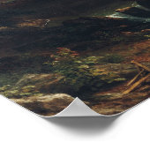 Bierstadt - reuzenroodbaarzen uit Californië Poster (Hoek)