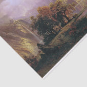 Bierstadt Rocky Mountain Landscape Painting Tissuepapier (Detail)