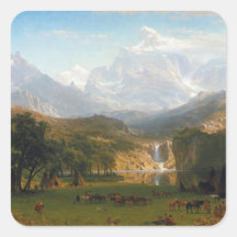 Bierstadt Rocky Mountains Landers Peak Painting