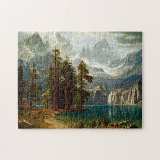 Bierstadt Sierra Nevada Legpuzzel (Horizontaal)