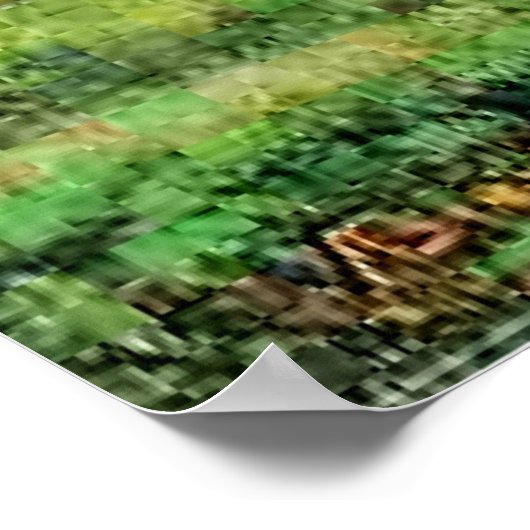 Bierstadt - Sierra Nevada Mountains, fine kunst Poster (Hoek)