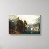 Bierstadt Sierra Nevadas Canvas Afdruk (Voorkant)