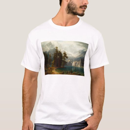 Bierstadt Sierra Nevadas T-shirt (Voorkant)