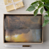 Bierstadt Sunset in de Rockies Painting Tissuepapier (Geschenk)