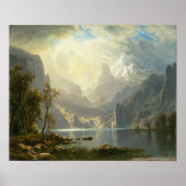 Bierstadt - Tahoe-meer 1868 Poster (Voorkant)