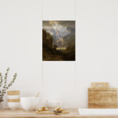 Bierstadt - The Rocky Mountains Lander's Peak 1863 Poster (Keuken)