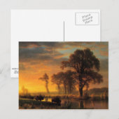 Bierstadt - West-Kansas Briefkaart (Voorkant / Achterkant)