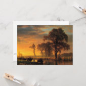 Bierstadt - Westerne Kansas Kaart (Voorkant / Achterkant in situ)