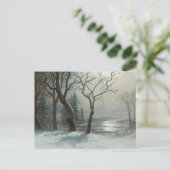 Bierstadt Winter in Yosemite Painting Briefkaart (Staand voorkant)