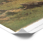 Bierstadt Yosemite Valley, Californië (1884A) Poster (Hoek)