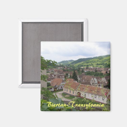 Biertan-Transylvanië Magneet (Voorkant / Achterkant)