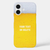 Biertextuur achtergrond Case-Mate iPhone case (Achterkant)