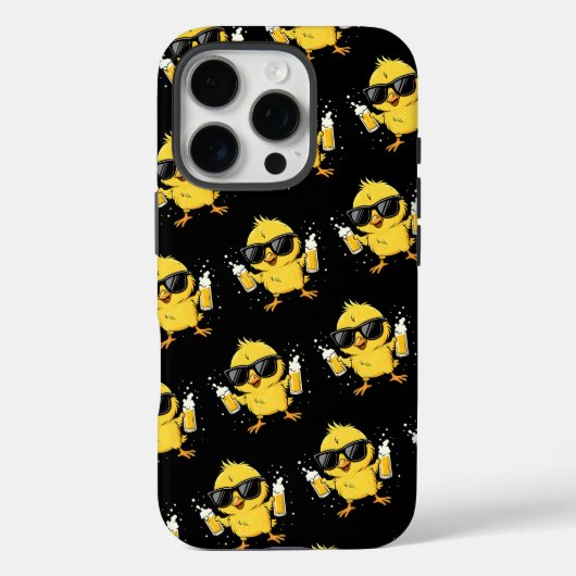 Biertijd Madafakas Grappig Meme Duck Goose Retro Case-Mate iPhone Case (Achterkant)