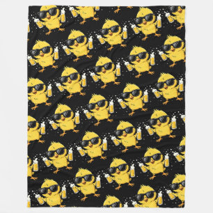 Biertijd Madafakas Grappig Meme Duck Goose Retro Fleece Deken