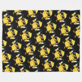Biertijd Madafakas Grappig Meme Duck Goose Retro Fleece Deken (Voorkant (Horizontaal))