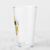 Biertijd Madafakas Grappig Meme Duck Goose Retro Glas (Links)