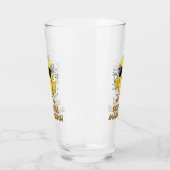 Biertijd Madafakas Grappig Meme Duck Goose Retro Glas (Links)