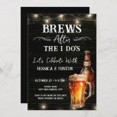 Biertjes na de I Do Casual Wedding After Party  Kaart (Voorkant / Achterkant)