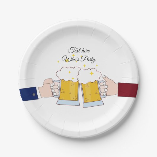 biertjes, volwassen verjaardag, bruiloft, Bord van (Voorkant)