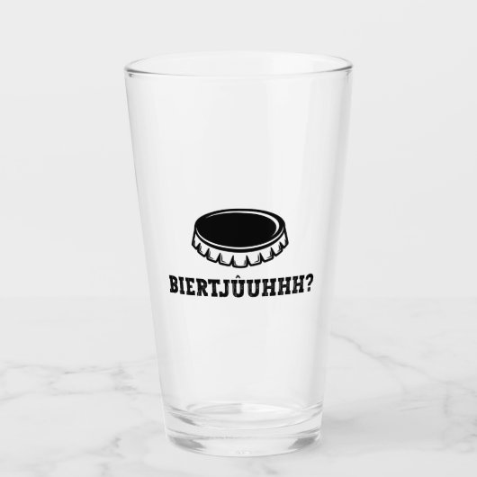 Biertjuh Glas (Voorkant)
