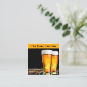 Biertuin Bar en restaurant Vierkante Visitekaartje (Staand voorkant)