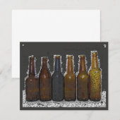 Bieruitnodiging - Bieraankondigingen / Uitnodiging (Voorkant / Achterkant)