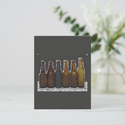 Bieruitnodiging - Bieruitnodigingen / aankondiging (Staand voorkant)