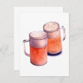 Bieruitnodigingen - Bier Uitnodigt Kaart (Voorkant / Achterkant)