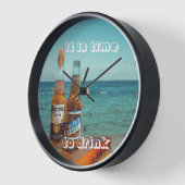 "Bieruur" wandklok (Hoek)
