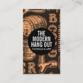 Biervat en tapbrouwerij | restaurant visitekaartje (Voorkant)