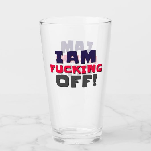 Bierverf & bril glas (Voorkant)