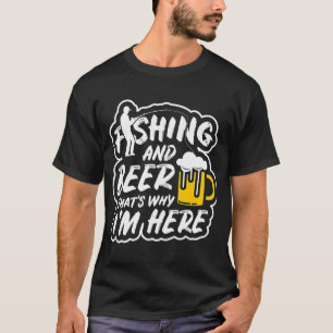 Biervissen Opa NJ Vissende oma mama papa T-shirt