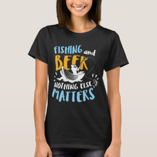 Biervissen Opa NM Vissen Oma Moeder Vader T-shirt