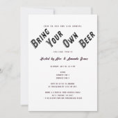 Biervluchten brengen uw eigen bierproeverij kaart (Voorkant)