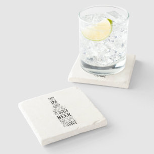 Biervormig Stenen Onderzetter