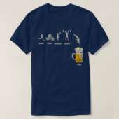 Bierweek Atleet Bierdrinken Sport T-shirt (Design voorkant)