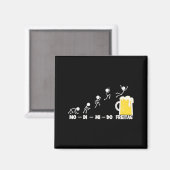 Bierweek maandag vrijdag weekend grappig bier fan magneet (Voorkant / Achterkant)