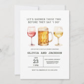 Bierwijnbrouwerij Waterverf Koppels Douche Kaart (Voorkant)