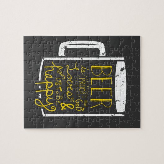 bierwijsheid legpuzzel (Horizontaal)