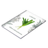 Bieslook — Allium schoenoprasum Notitieboek (Linkerzijde)