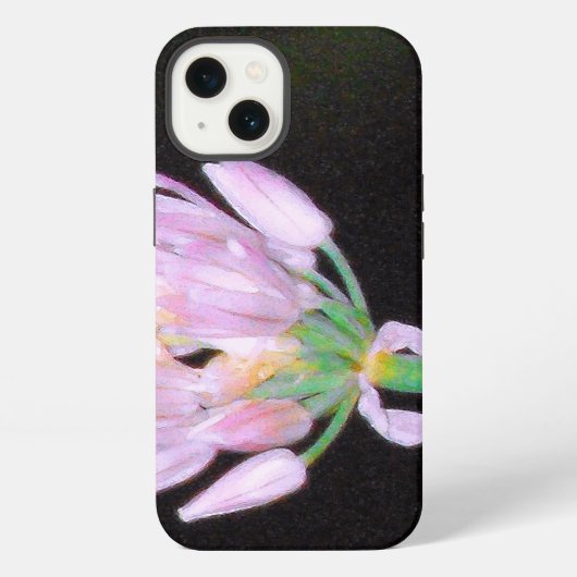 Bieslook Bloem iPhone Hoesje (Achterkant)