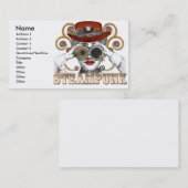 biespunk collage kunst visitekaartje (Voorkant / Achterkant)