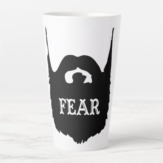 biestloos latte mok (Voorkant)