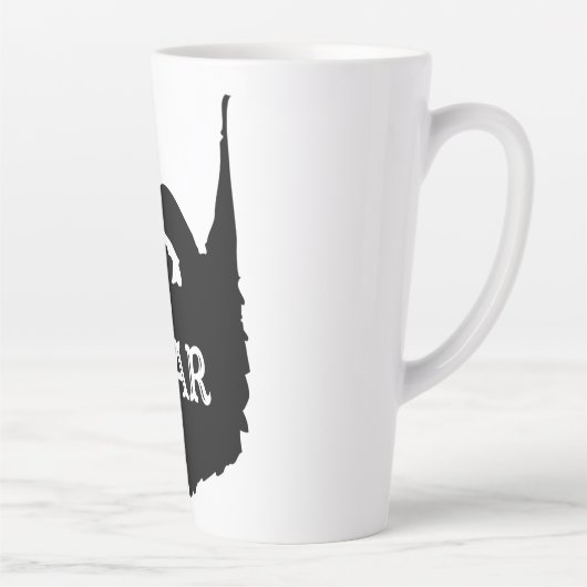 biestloos latte mok (Rechts)