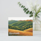 Bieszczady Nationaal Park Polen Briefkaart (Staand voorkant)