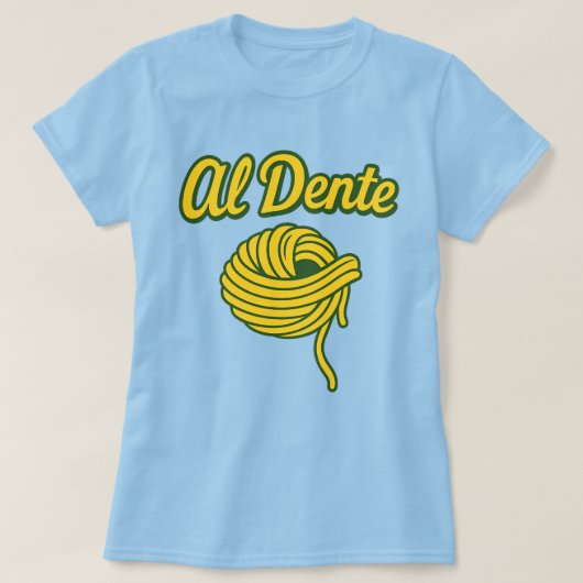 Biet al dente t-shirt (Design voorkant)