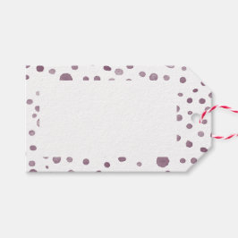 Biet Confetti Watercolor Stippen Cadeaubijslage Cadeaulabel