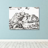 Bietala, vesting van Lama de Grote Canvas Afdruk (Insitu (Houten vloer))
