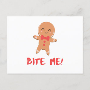 Bietel me! Gingerbrood Man Briefkaart